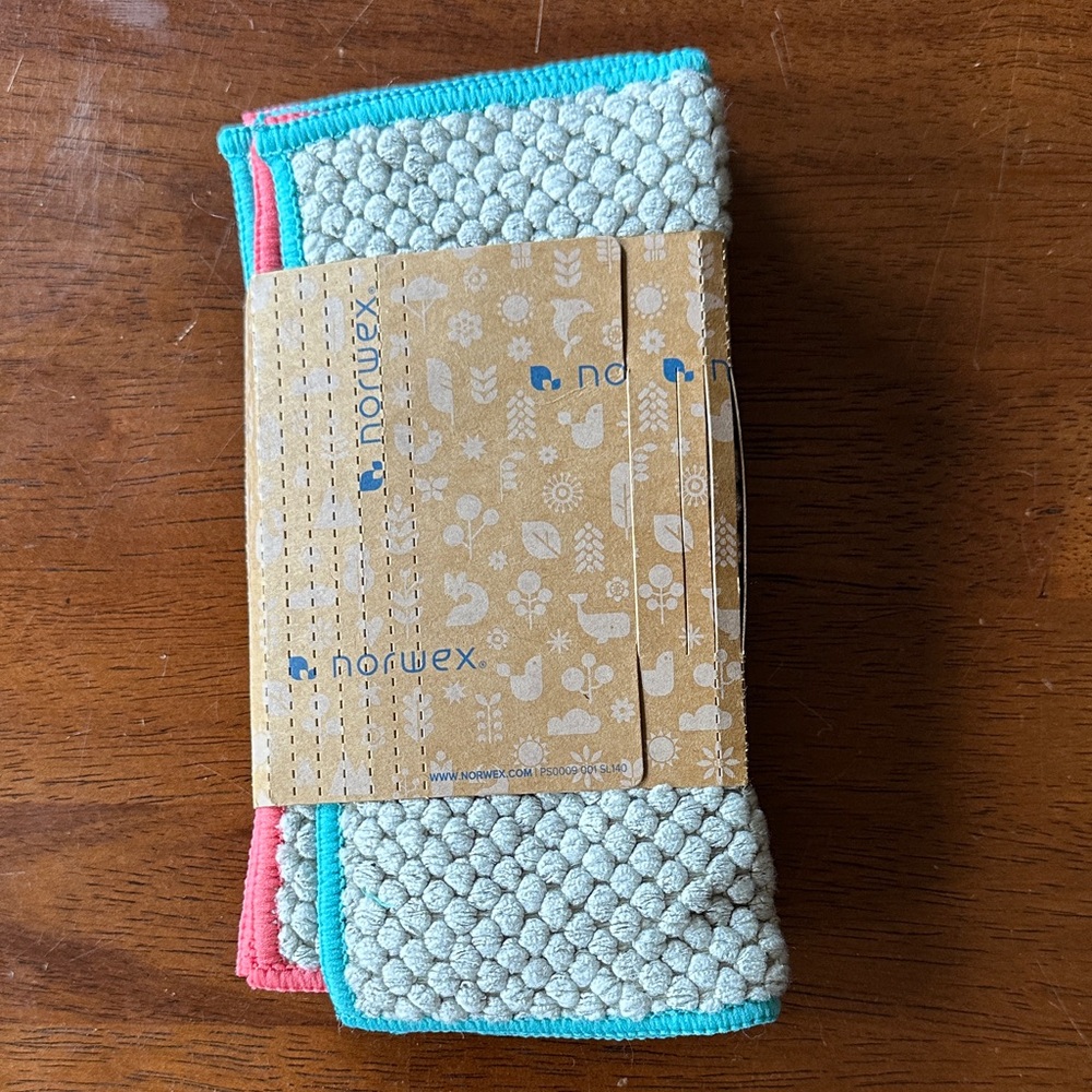 Norwex Dual-Color Counter Cloth Napkins